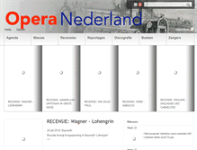 Tablet Screenshot of operanederland.nl